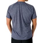 Nike Men's Dri-FIT Training Tee Blue Heather - Image 2
