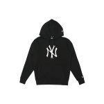 New Era Unisex NY Yankees Logo Hoodie Black