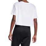Nike Women's Cropped Logo Tee White - Image 2