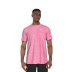 Nike Men's Dri-FIT Training Tee Pink Heather
