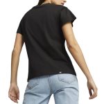 Puma Classic Logo Tee Black - Image 2