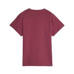 Puma Classic Logo Tee Maroon - Image 2