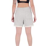 New Balance Women Fleece Shorts Grey - Image 2